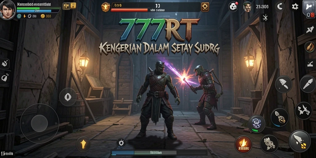 Screenshot utama 777RT menampilkan momen menegangkan dalam suasana Horror.