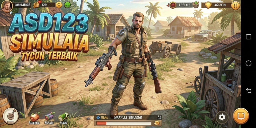 Tampilan gameplay menarik dari ASD123 yang menunjukkan keseruan dalam bermain Tycoon.
