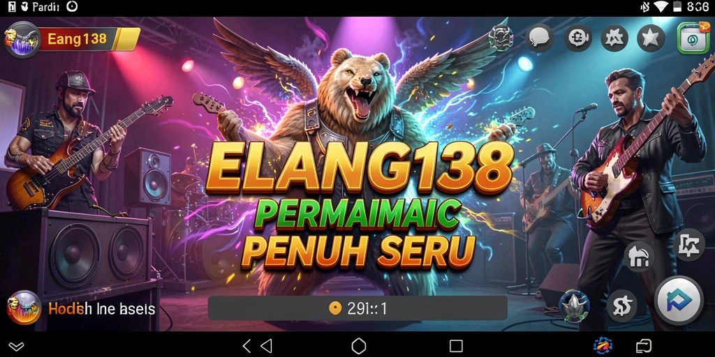 Tampilan menarik dari gameplay ELANG138 dengan berbagai fitur musik.