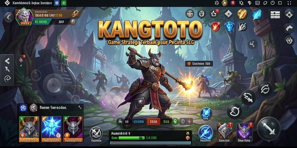 Tampilan dinamis dari gameplay KANGTOTO yang mendebarkan.