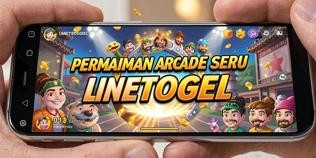 Tampilan gameplay seru dari LINETOGEL dengan level menantang.