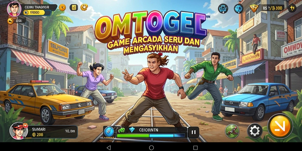 Tampilan gameplay menarik dari OMTOGEL yang dapat memacu adrenalin.