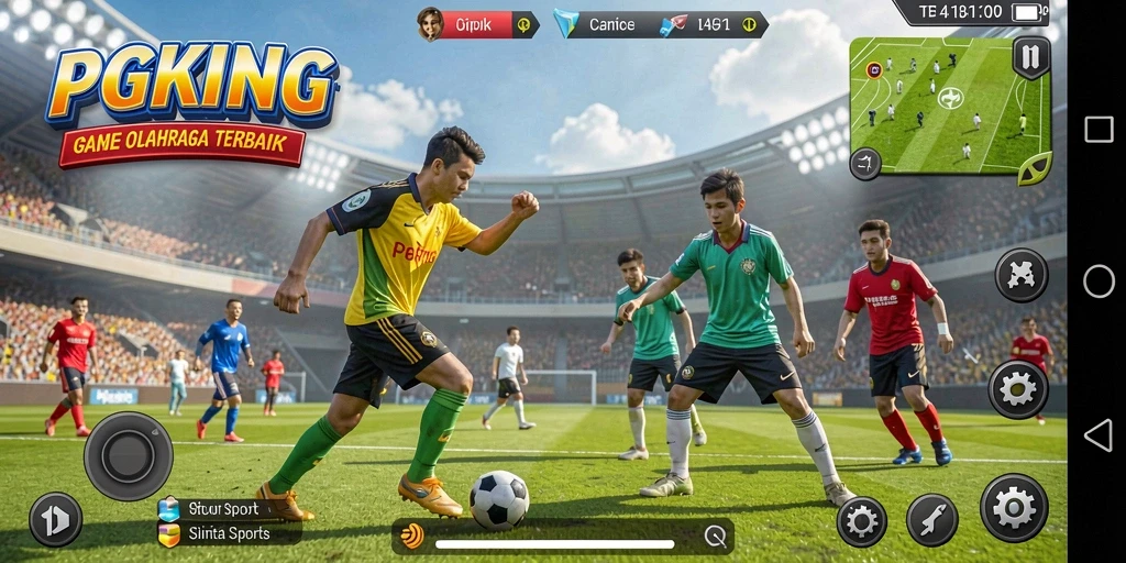 Tampilan gameplay <strong>PGKING</strong> yang menarik dan penuh aksi.