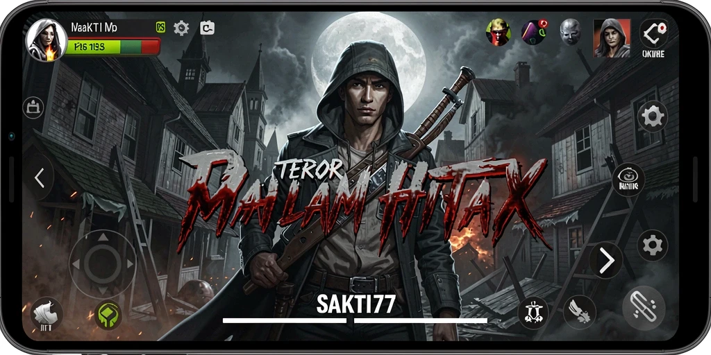 Tampilan gameplay SAKTI77 yang menegangkan dan menyeramkan.