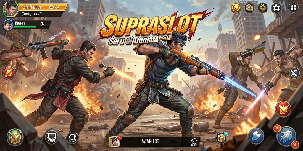 Tampilan menarik dari gameplay seru di SUPRASLOT.
