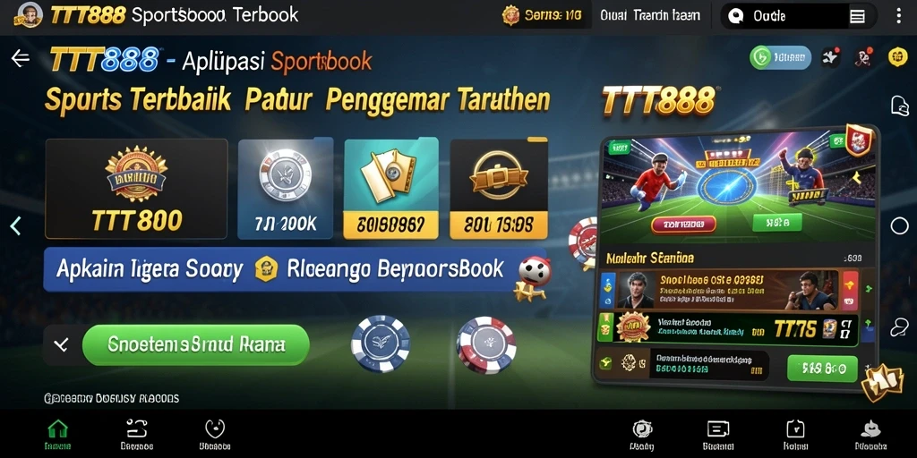 Screenshot utama TTT888 menunjukkan tampilan taruhan yang menarik dan interaktif.