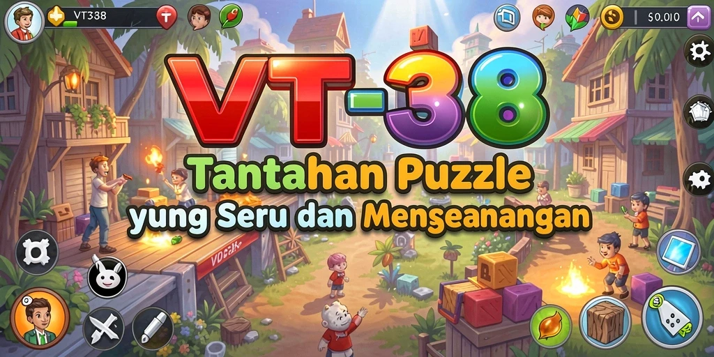 Tampilan gameplay VT38 yang menantang dan menarik.