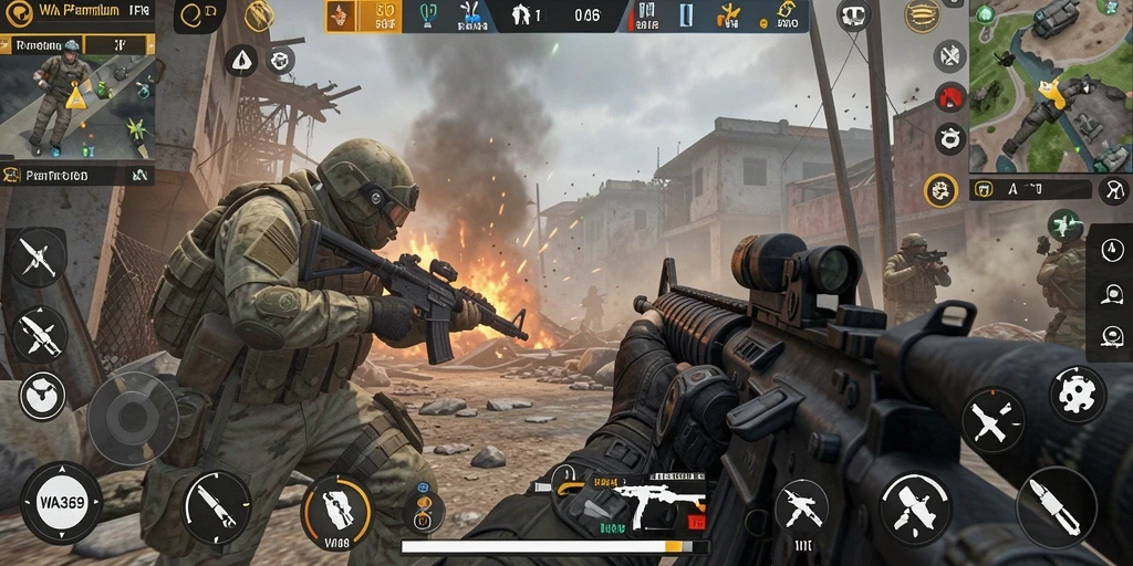 Tampilan gameplay seru dari WA369 yang memukau.