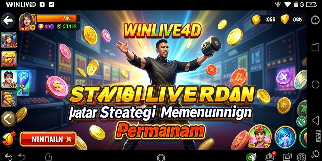 Tampilan gameplay <strong>WINLIVE4D</strong> yang seru dengan taktik mendalam.