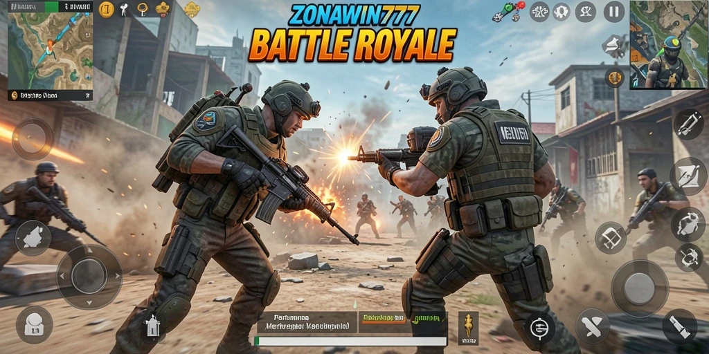 Screenshot gameplay mendebarkan di arena <strong>ZONAWIN777</strong>.